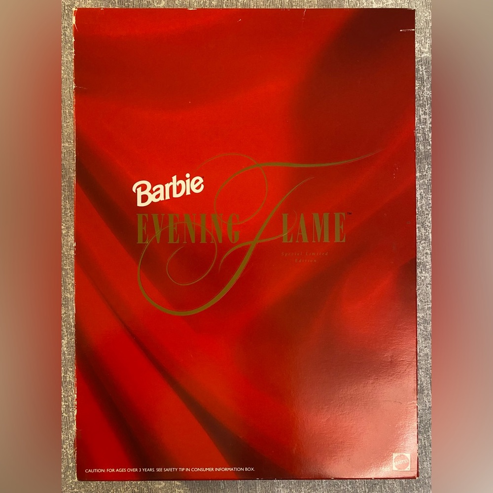 Vintage 1991 Evening Flame Barbie #1865 Mattel New and Open Box Limited Edition
